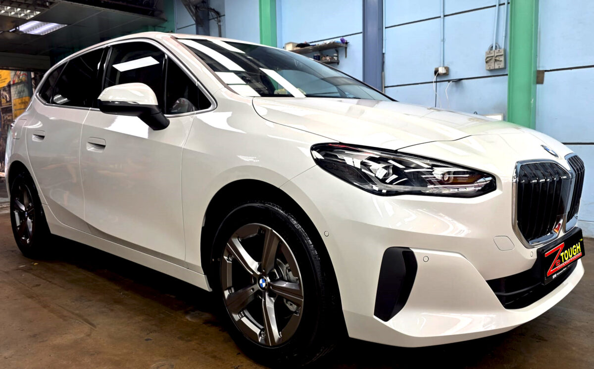 BMW 2 Series, glossy after its ZeTough Ceramic coating.