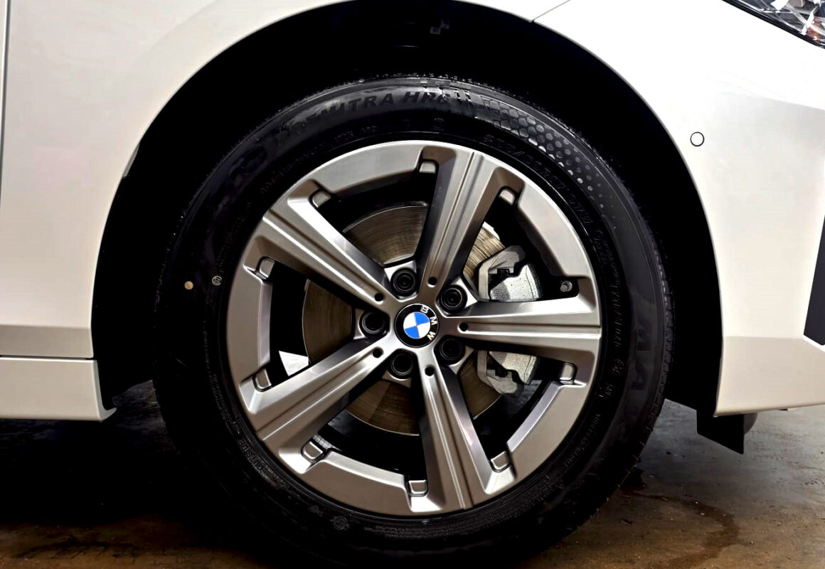 The finished BMW 2 Series, glossy and protected.