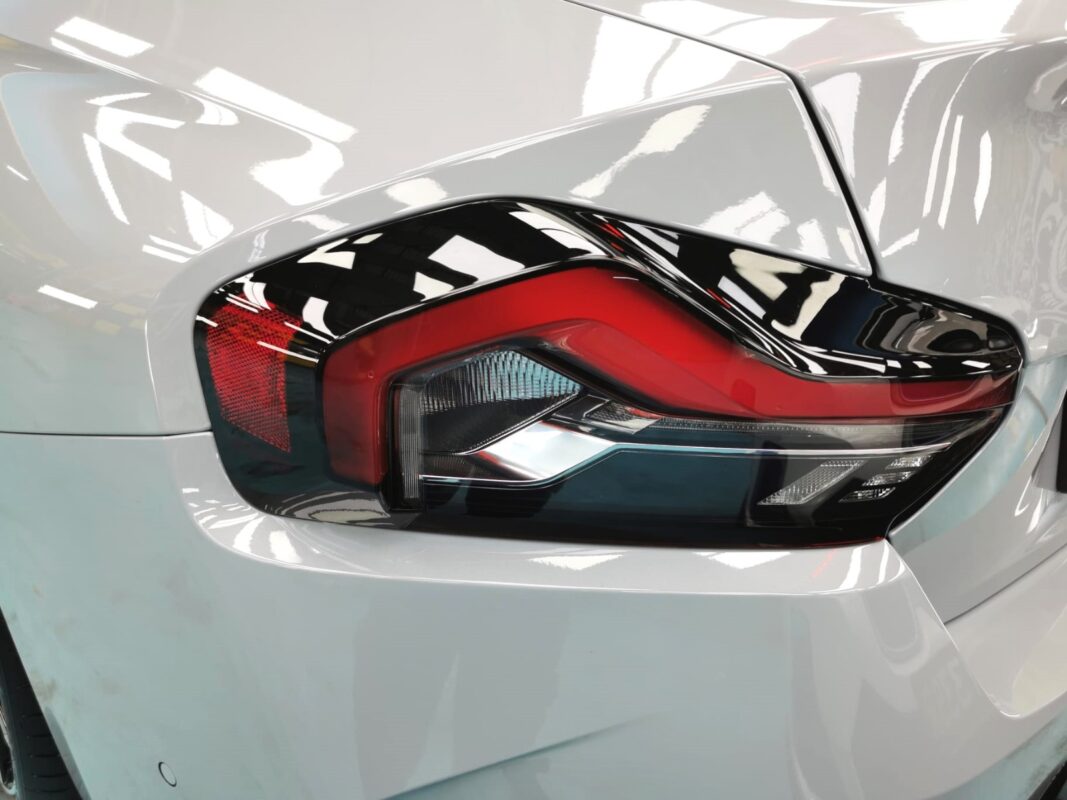 The finished BMW 2 Series, glossy and protected.