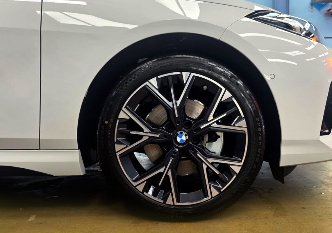 The BMW 2 Series, finished and ready for collection.