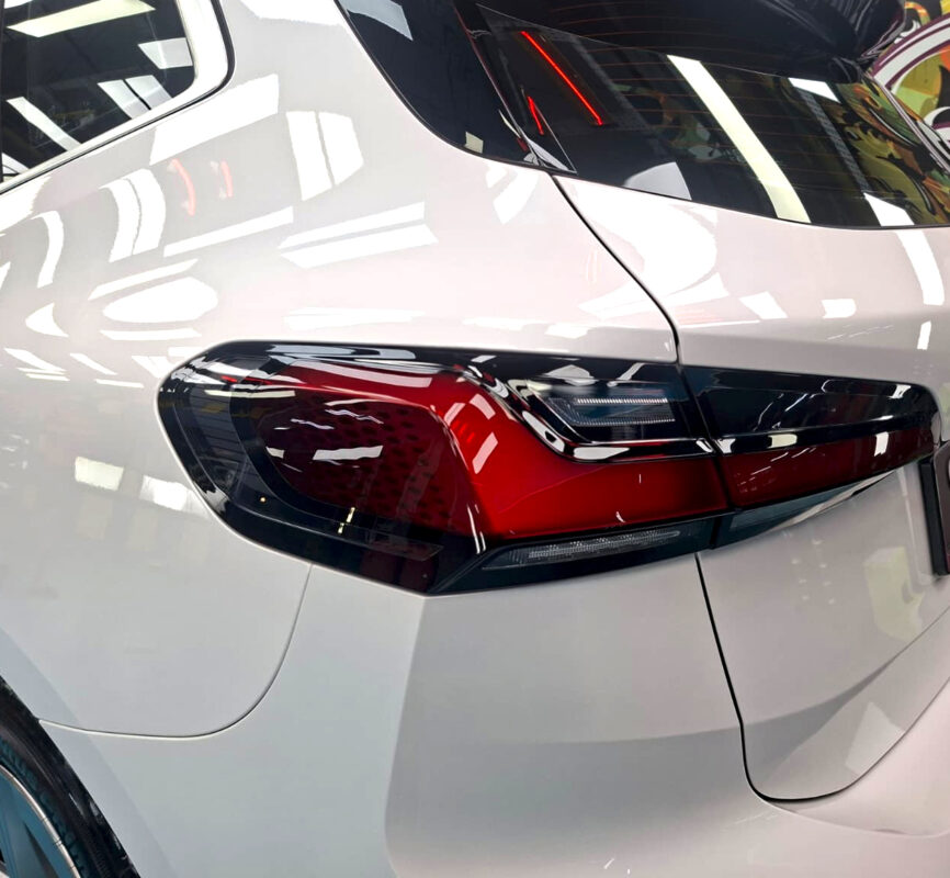The finished BMW 2 Series, glossy and protected.