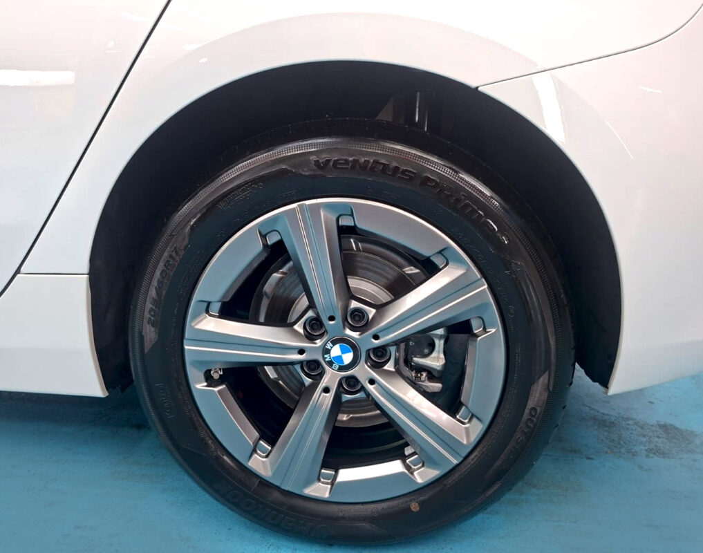 The BMW 2 Series with its fresh, coated finish.