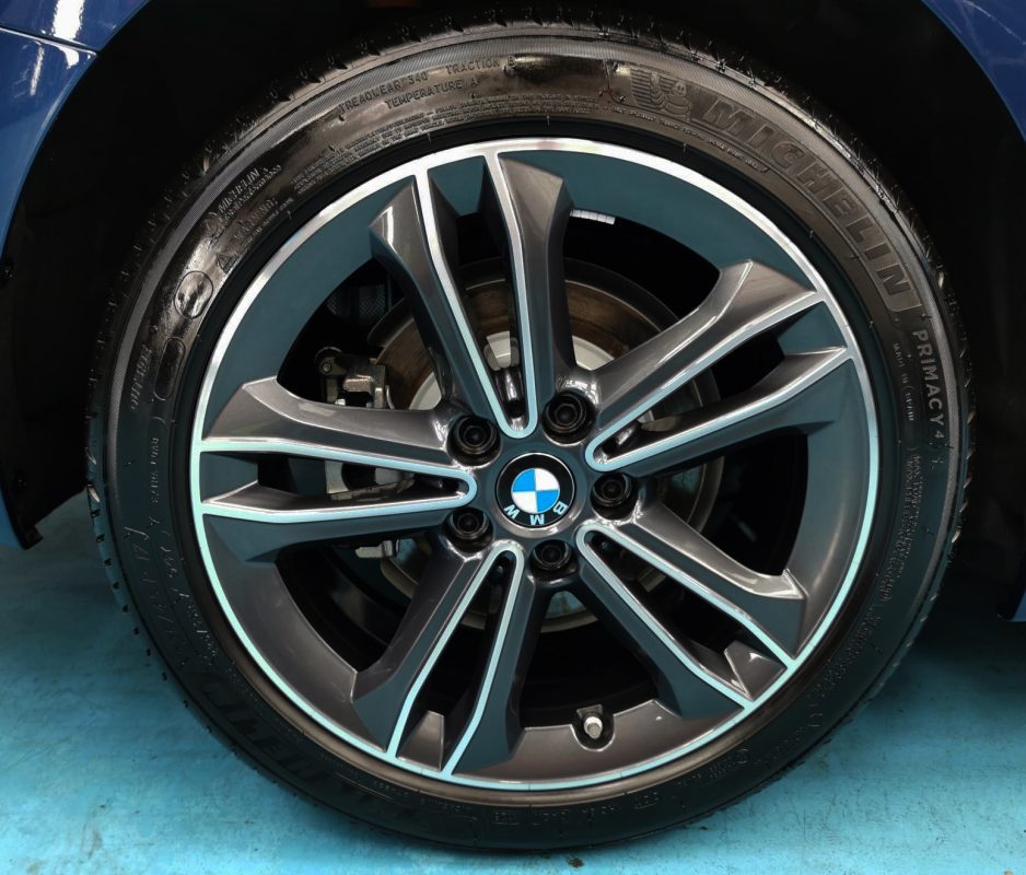 The BMW 2 Series, finished and ready for collection.