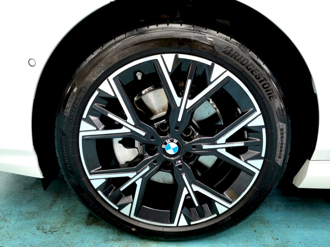 The BMW 216 GC, finished and ready for collection.