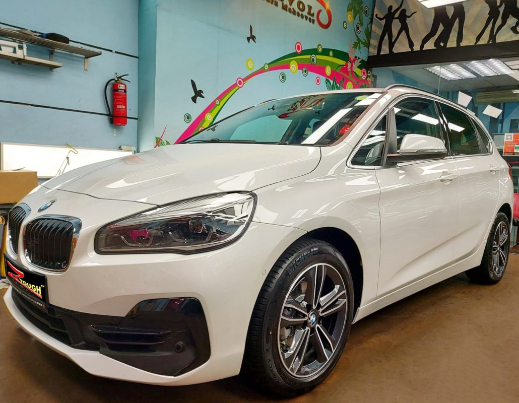 BMW 216i, sealed with ZeTough Ceramic at Revol Carz.