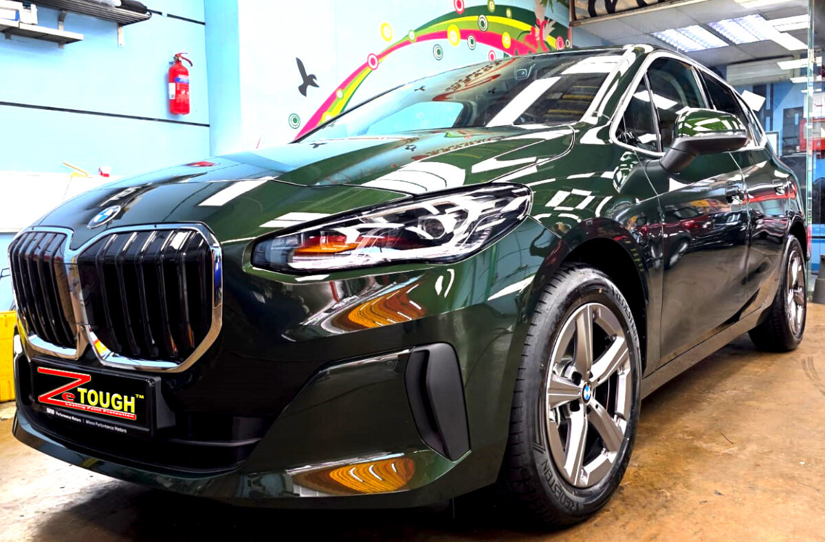 BMW 216i, sealed with ZeTough Ceramic at Revol Carz.