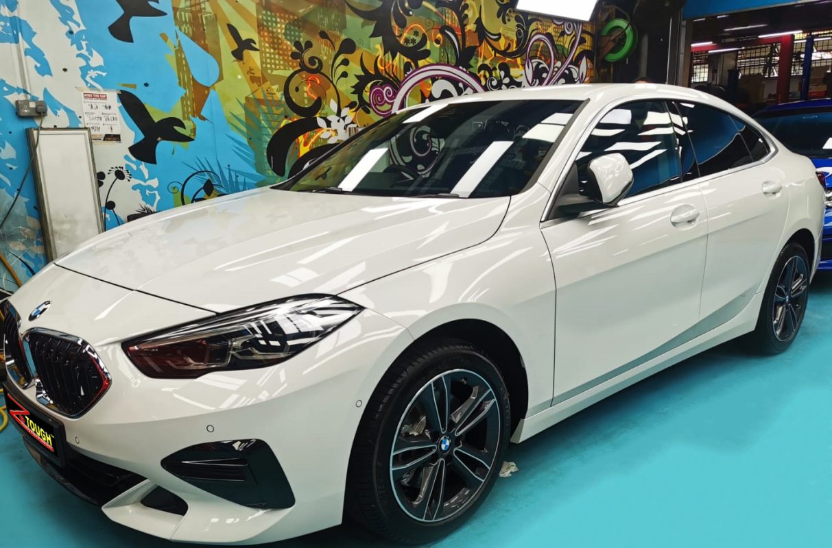 BMW 216i, sealed with ZeTough Ceramic at Revol Carz.