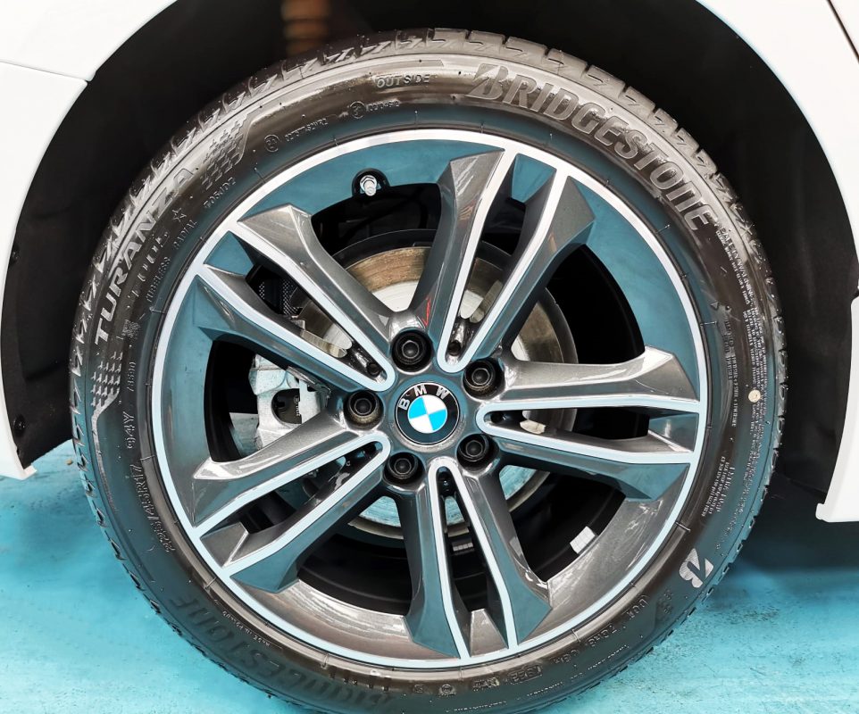 The BMW 216i GC, finished and ready for collection.