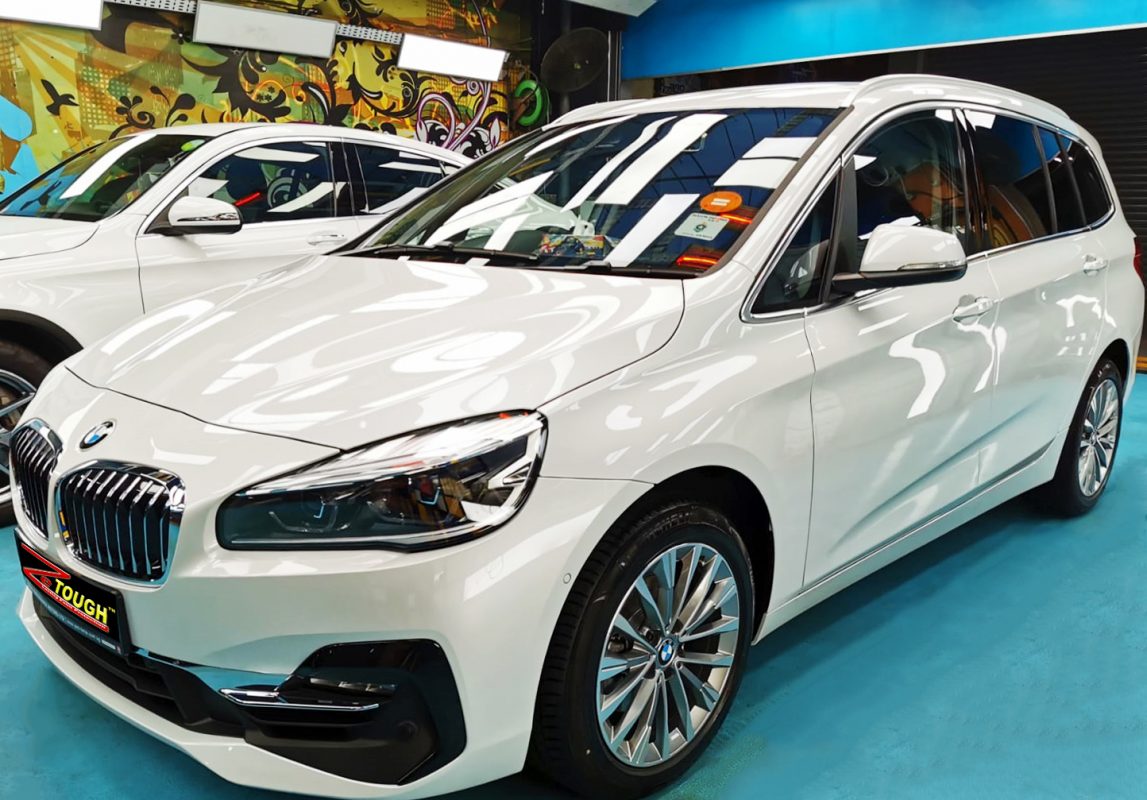 BMW 216i Gran Tourer, sealed with ZeTough Ceramic at Revol Carz.