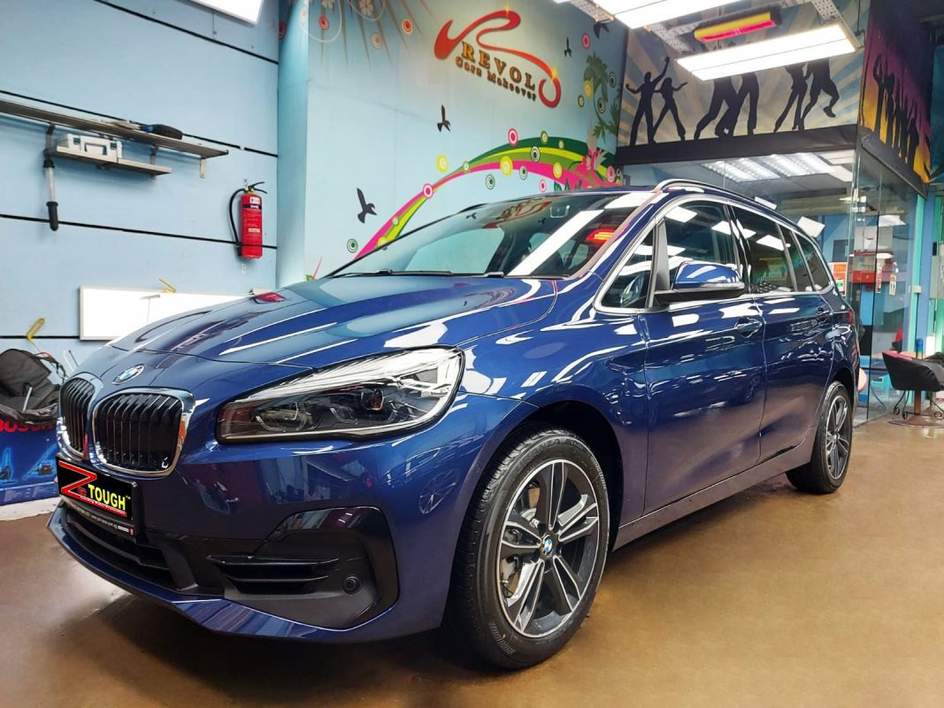 BMW 216i GT, sealed with ZeTough Ceramic at Revol Carz.