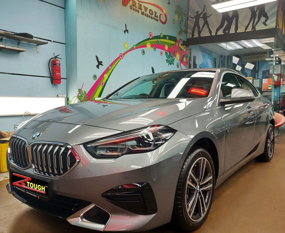 BMW 218i GC, sealed with ZeTough Ceramic at Revol Carz.
