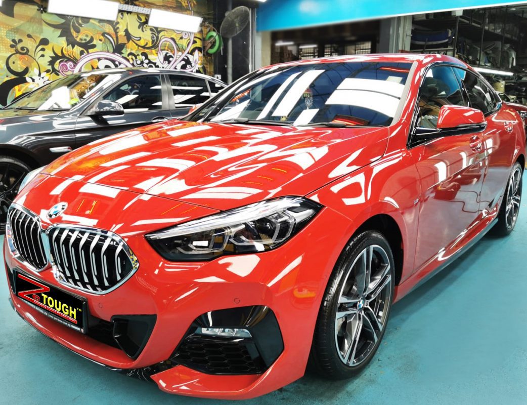 BMW 218i, sealed with ZeTough Ceramic at Revol Carz.