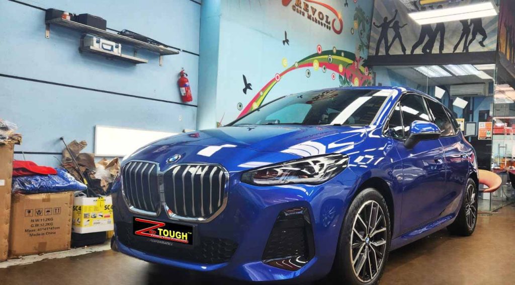 BMW 218i, sealed with ZeTough Ceramic at Revol Carz.