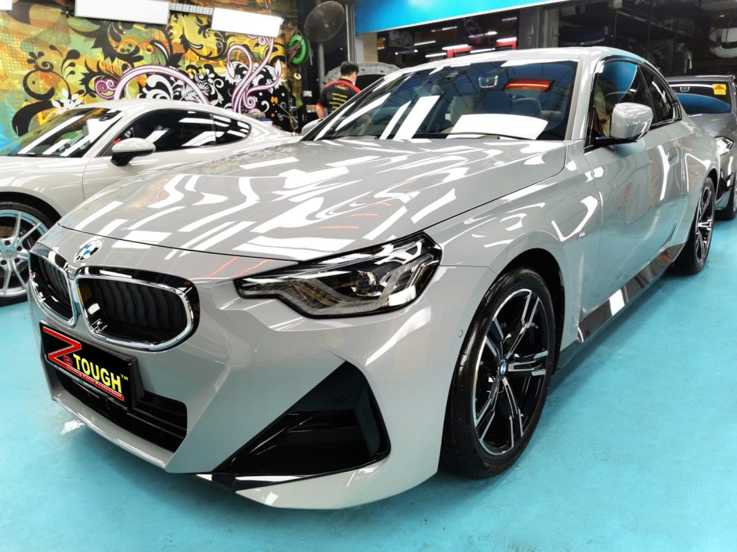 BMW 220i, sealed with ZeTough Ceramic at Revol Carz.