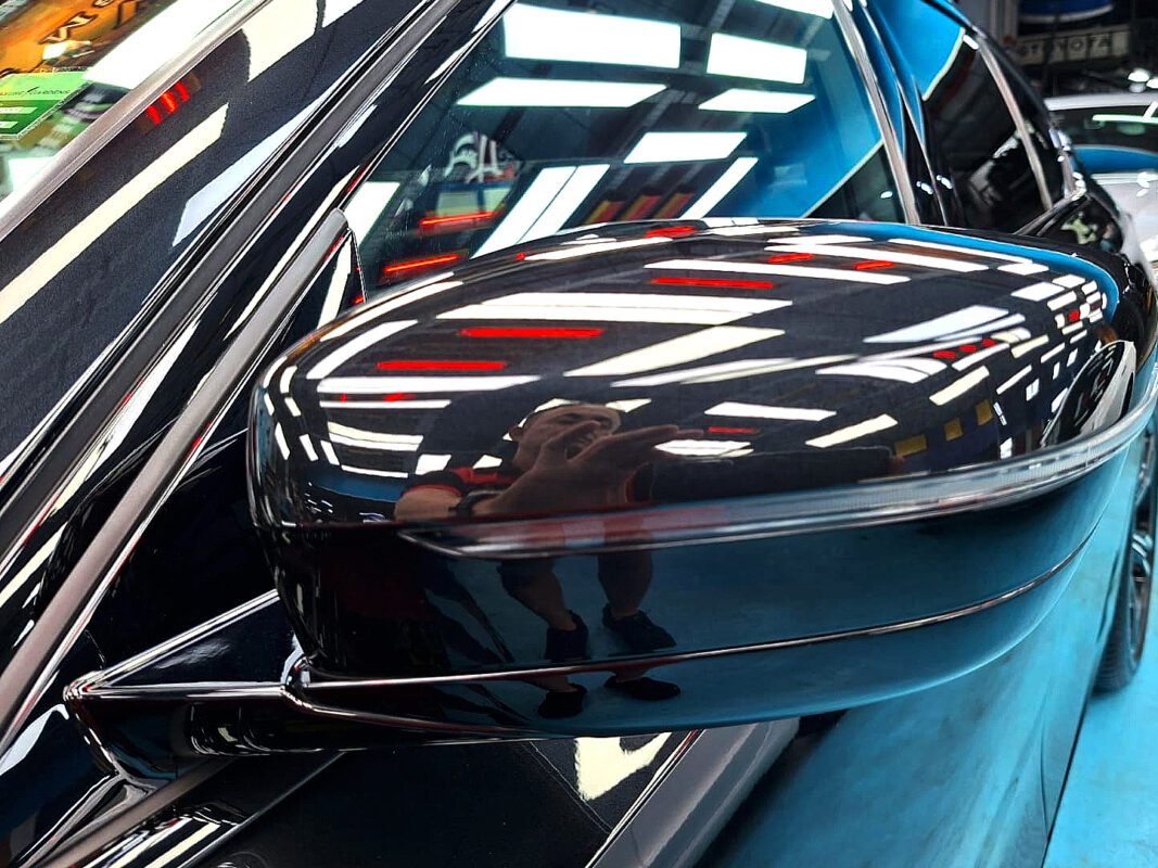 Detailed exterior of the BMW 3 Series.