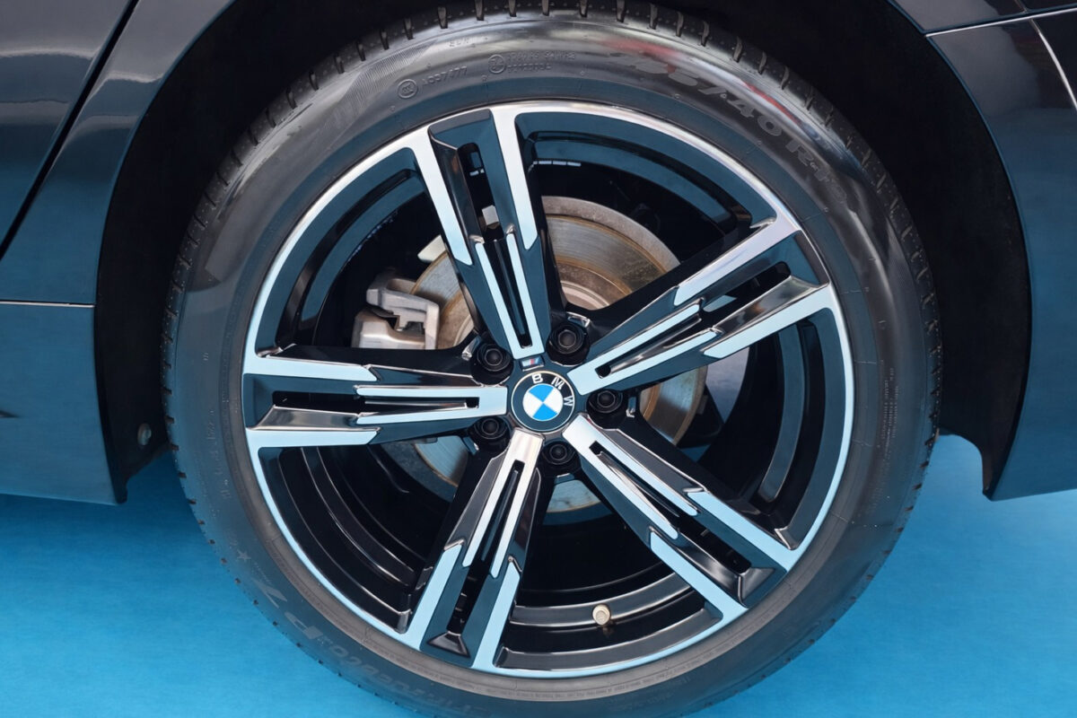 The BMW 3 Series with its fresh, coated finish.