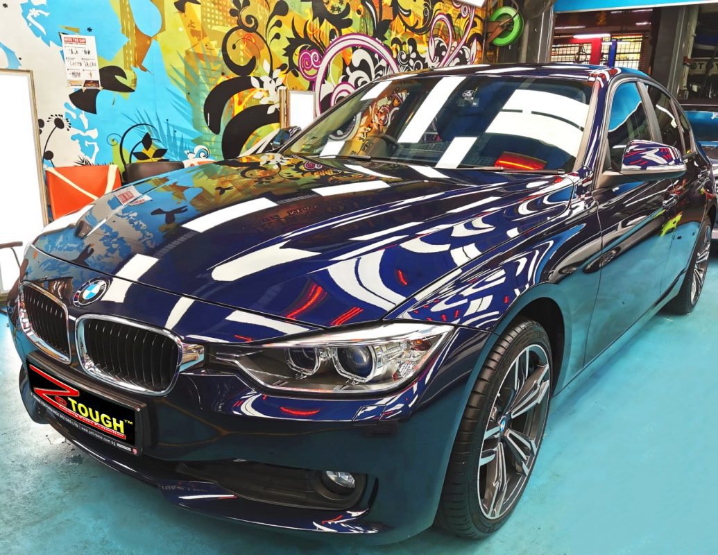 BMW 316i, sealed with ZeTough Ceramic at Revol Carz.