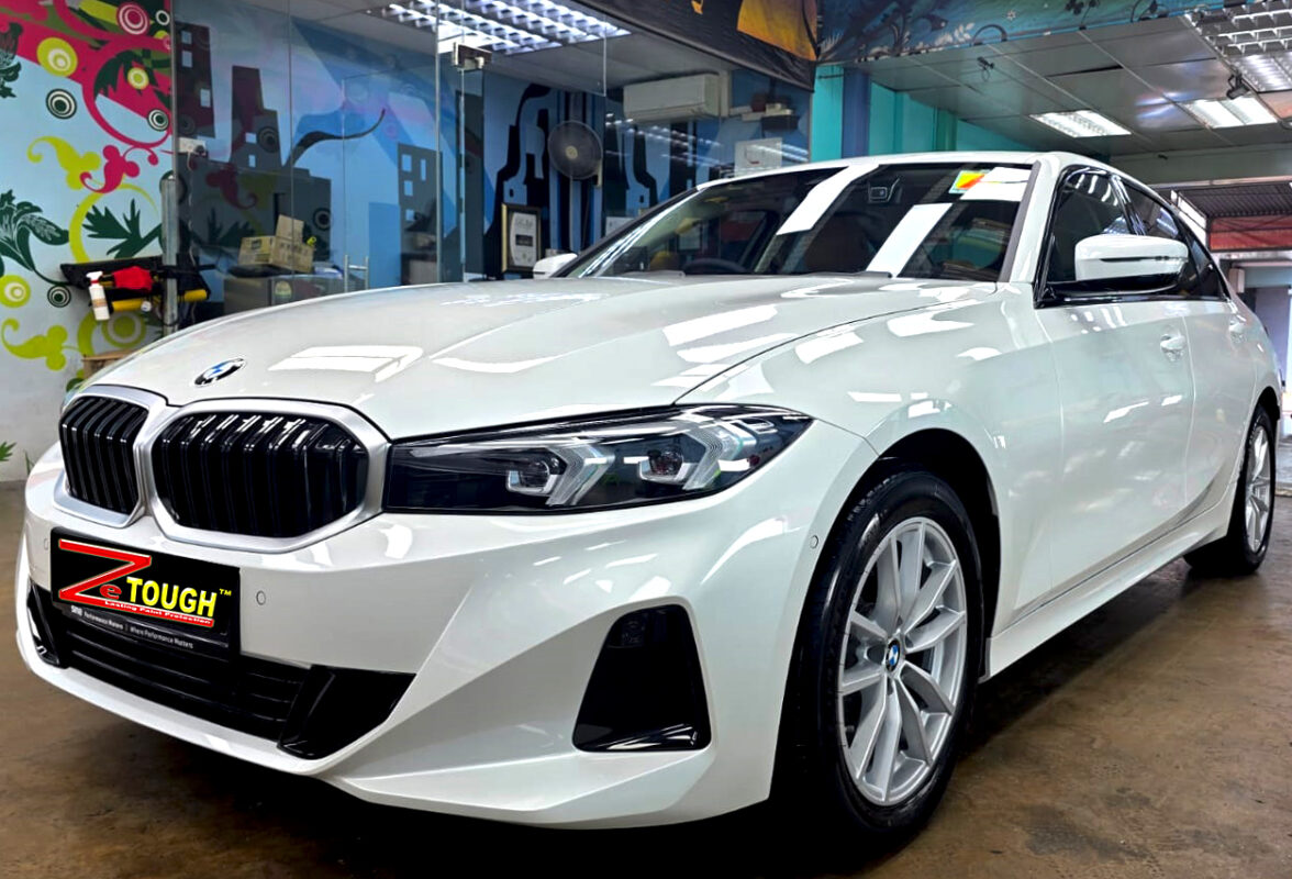 BMW 318i, sealed with ZeTough Titanium at Revol Carz.