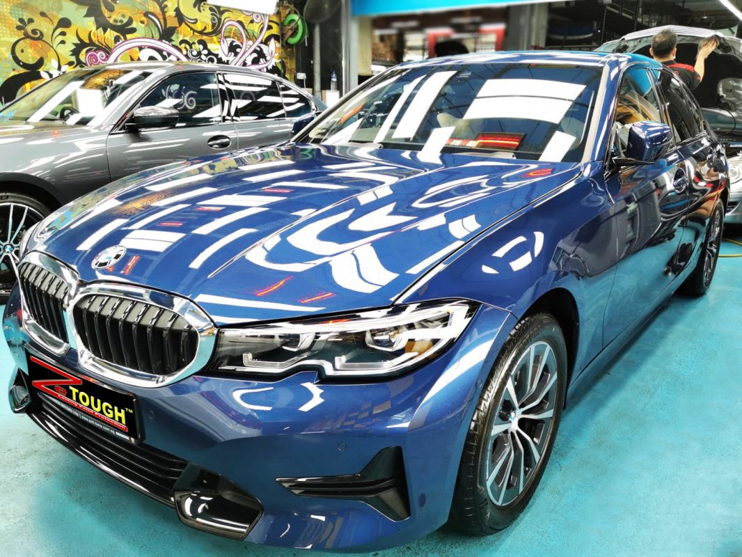 BMW 318i, sealed with ZeTough Ceramic at Revol Carz.