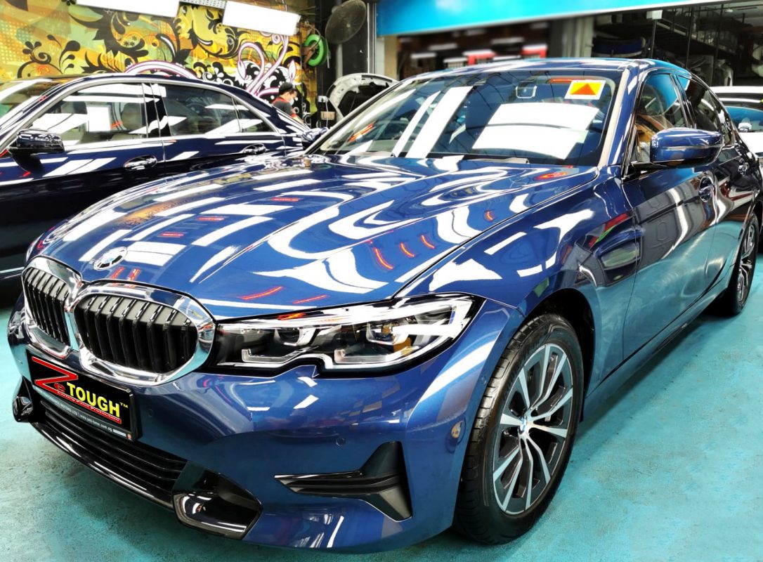 BMW 318i, sealed with ZeTough Titanium at Revol Carz.