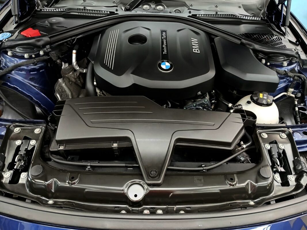 BMW 318i, fully resprayed at Revol Carz.