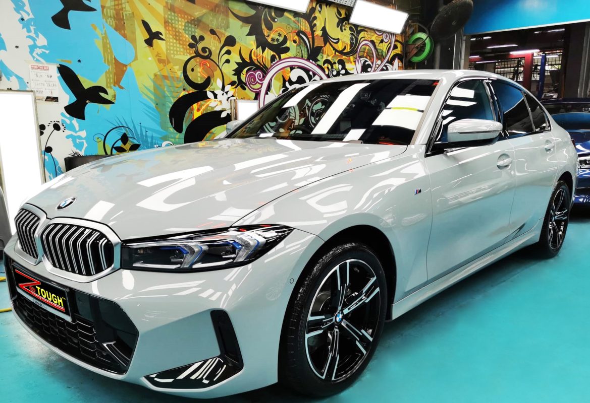 BMW 318i, sealed with ZeTough Ceramic at Revol Carz.