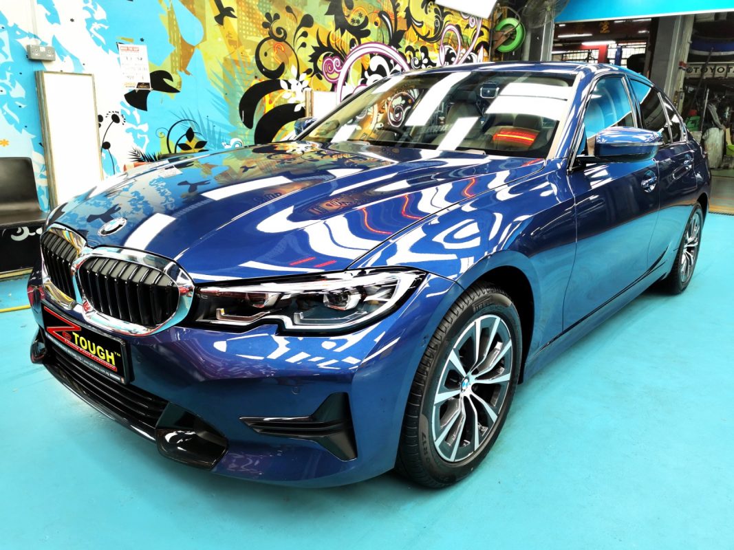 BMW 318i, sealed with ZeTough Titanium at Revol Carz.