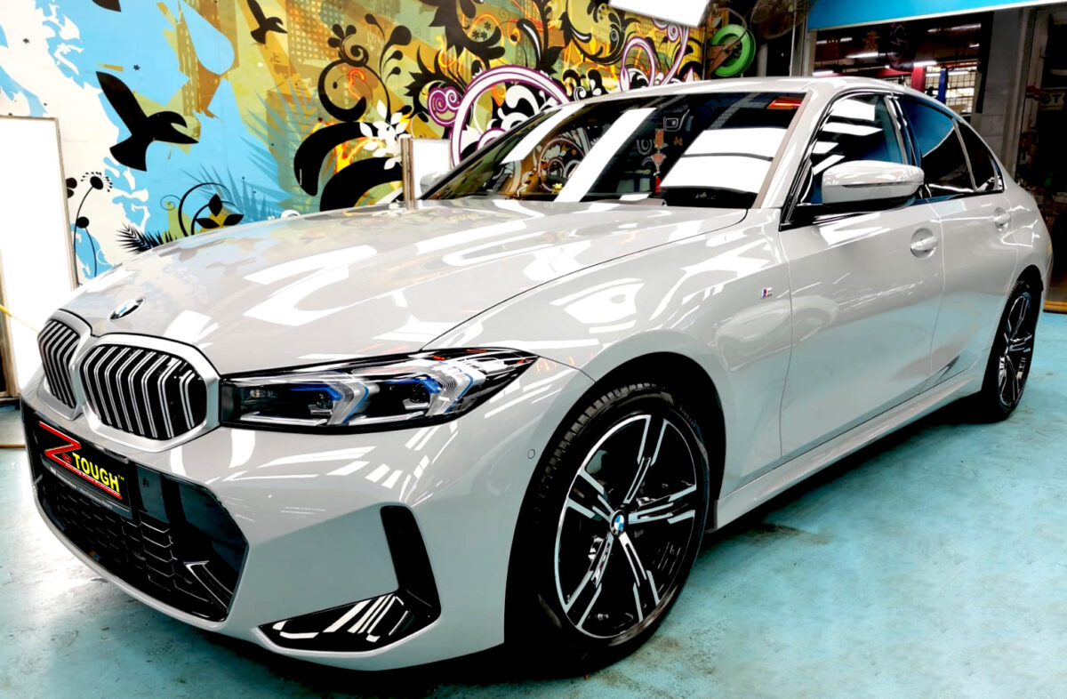 BMW 318i, sealed with ZeTough Ceramic at Revol Carz.