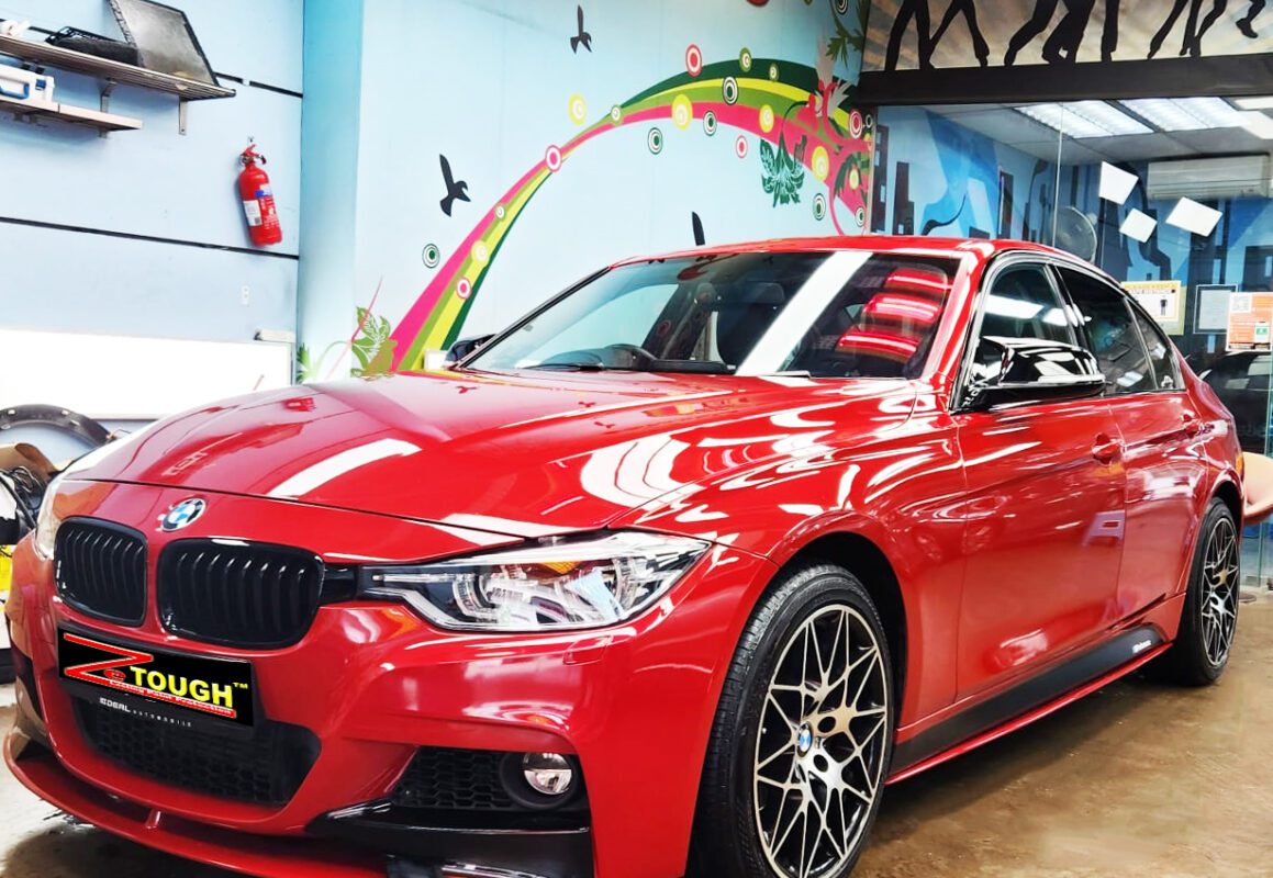 BMW 318i, sealed with ZeTough Ceramic at Revol Carz.
