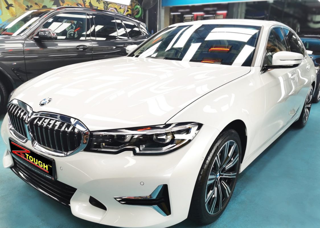 BMW 320i, sealed with ZeTough Ceramic at Revol Carz.