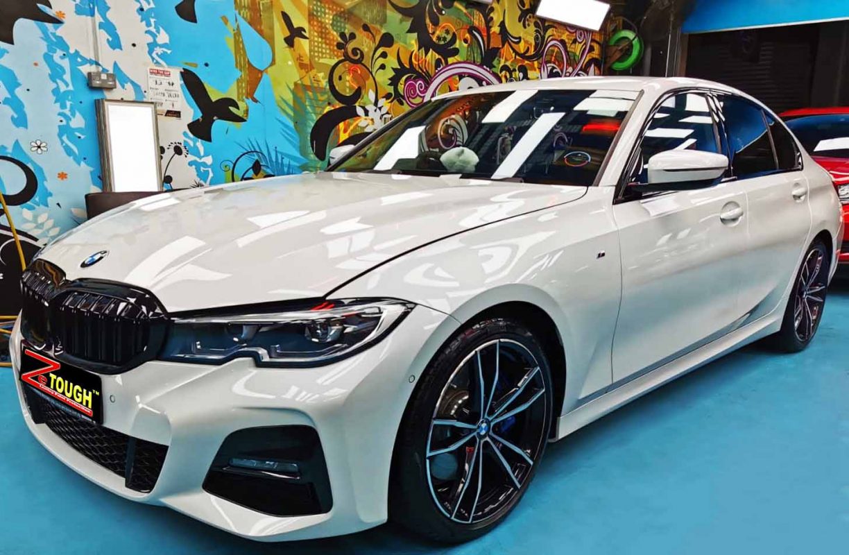 BMW 330i, sealed with ZeTough Ceramic at Revol Carz.