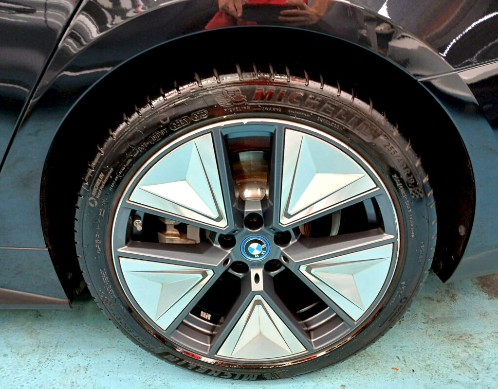The BMW 4 Series, finished and ready for collection.