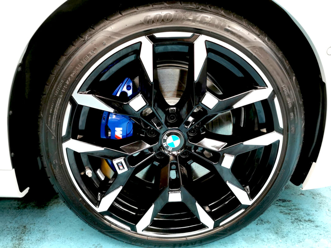 The BMW 4 Series, finished and ready for collection.
