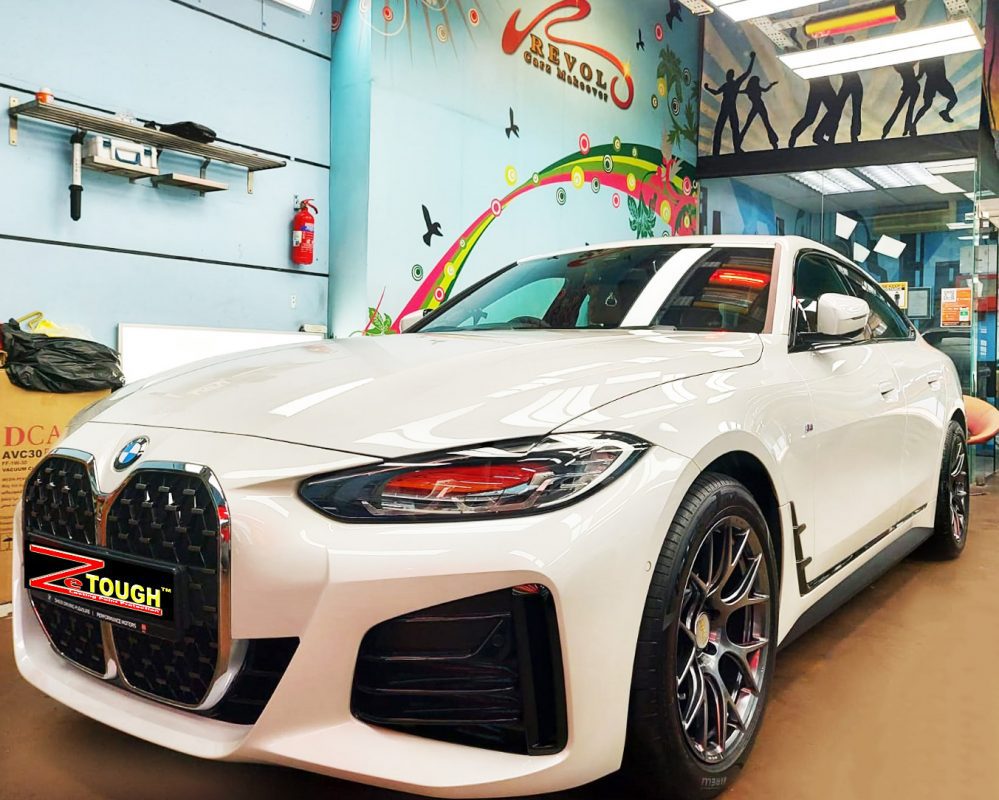 BMW 420i, sealed with ZeTough Ceramic at Revol Carz.