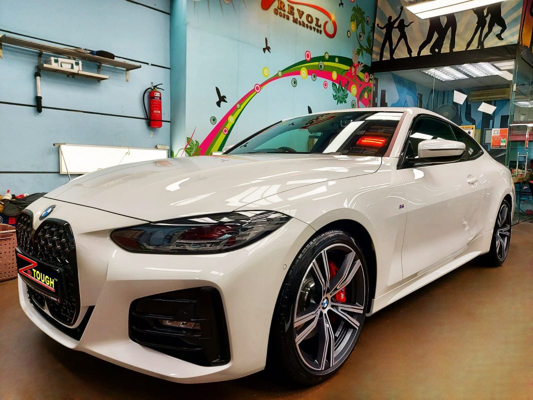 BMW 430i, sealed with ZeTough Ceramic at Revol Carz.