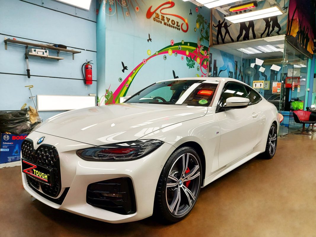 BMW 430i, sealed with ZeTough Titanium at Revol Carz.