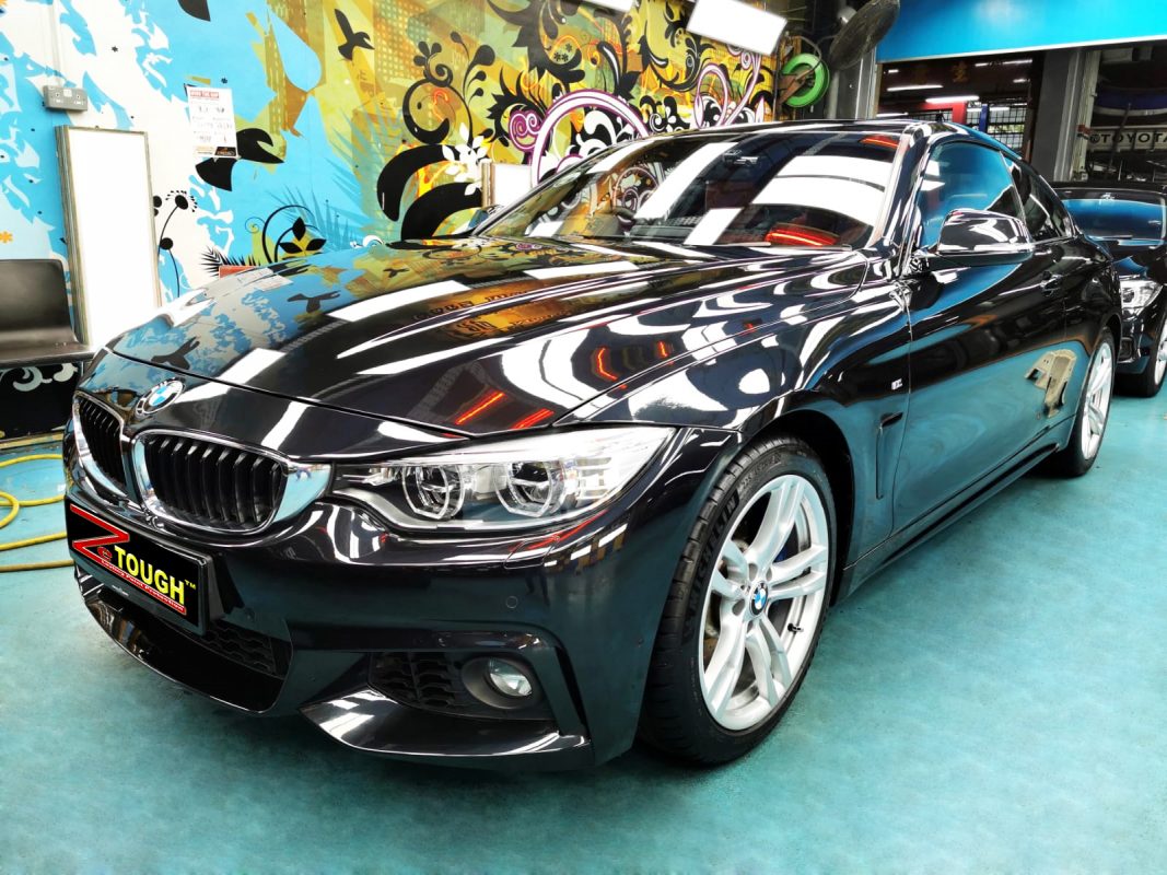 BMW 435i Coupe, sealed with ZeTough Ceramic at Revol Carz.
