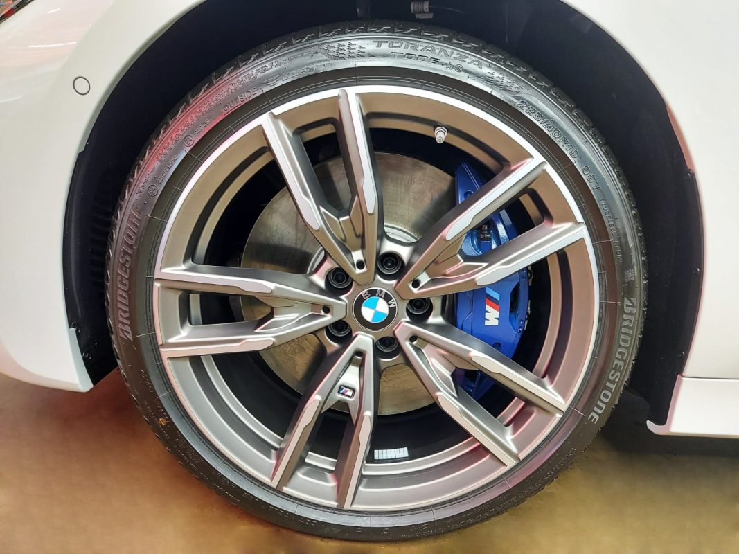 The BMW 435i, finished and ready for collection.