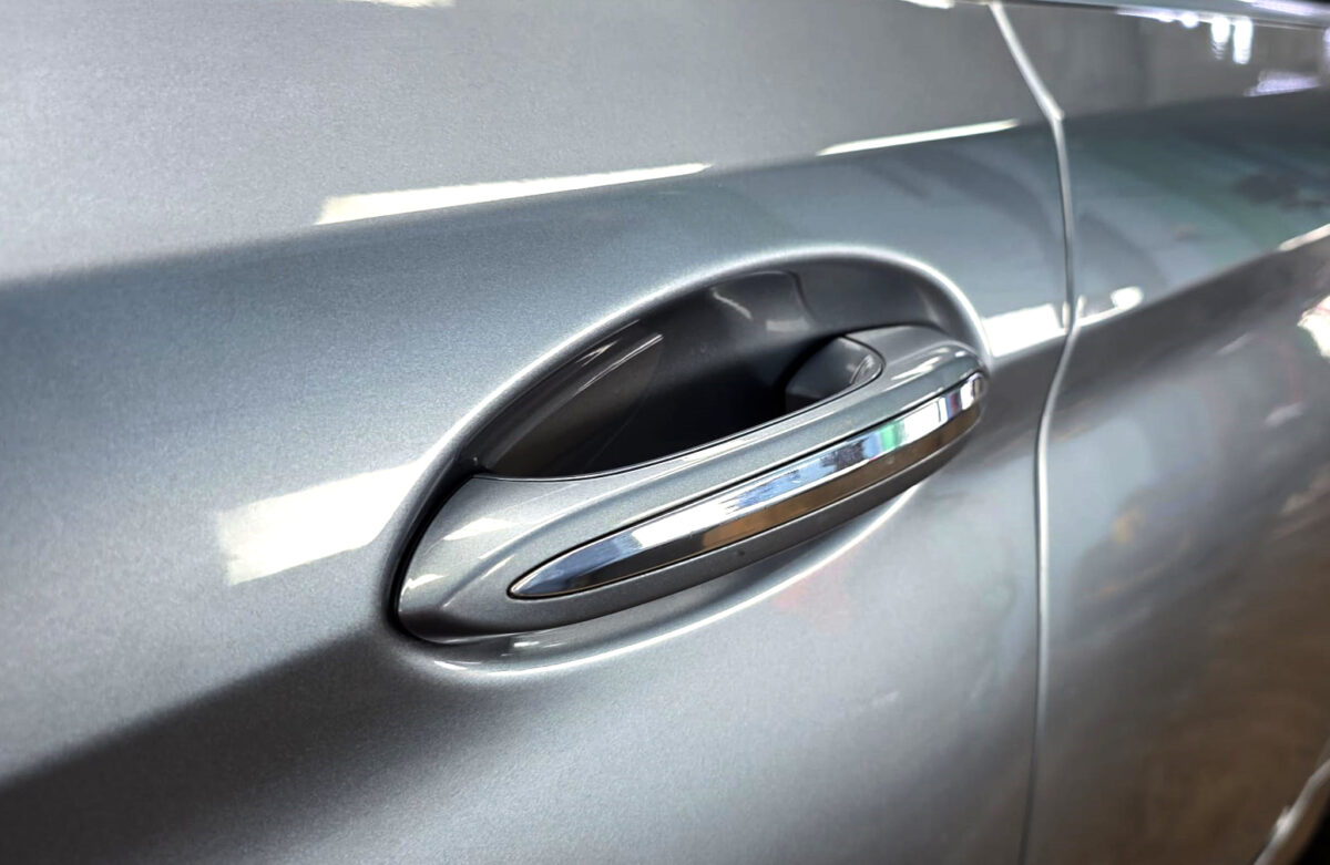 Detailed exterior of the BMW 5 Series.