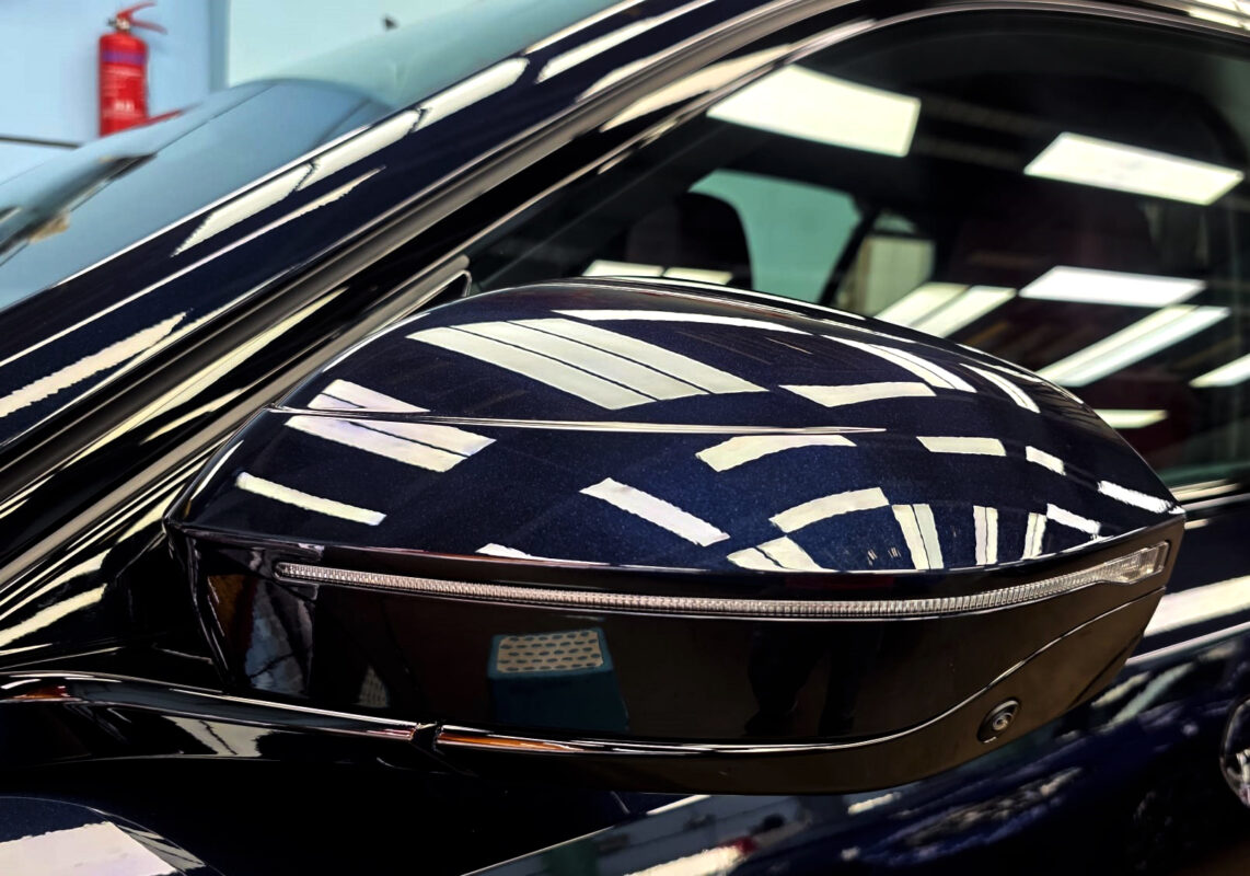 Detailed exterior of the BMW 5 Series.