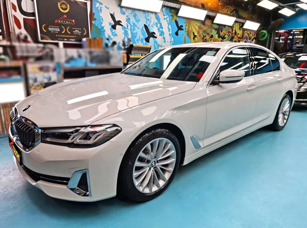 BMW 520i, sealed with ZeTough Ceramic at Revol Carz.