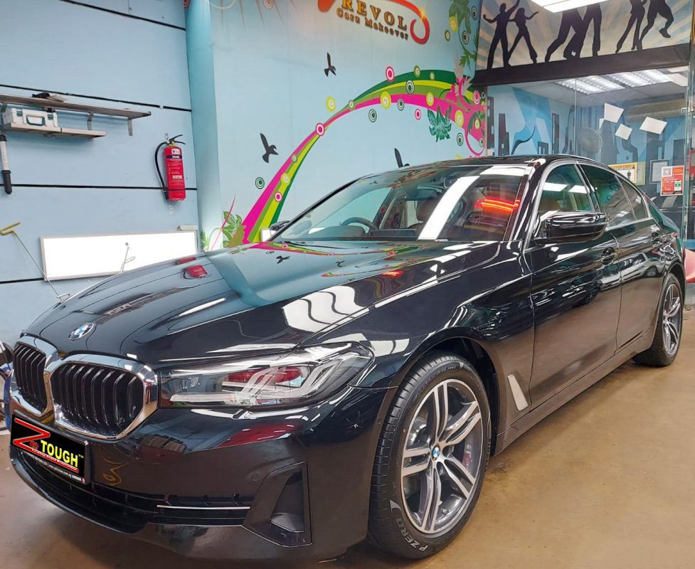BMW 520i, sealed with ZeTough Titanium at Revol Carz.