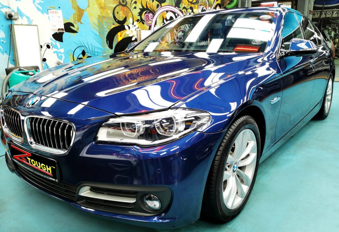 BMW 520i, sealed with ZeTough Titanium at Revol Carz.