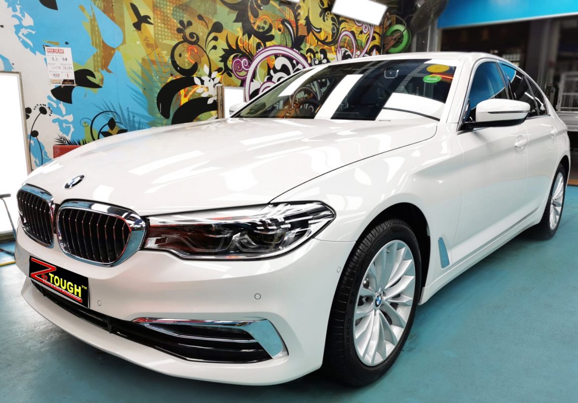 BMW 520i, sealed with ZeTough Ceramic at Revol Carz.