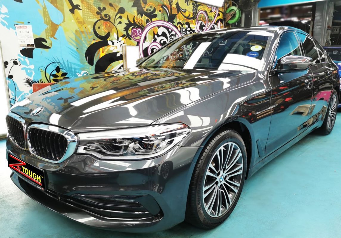 BMW 520i, sealed with ZeTough Titanium at Revol Carz.