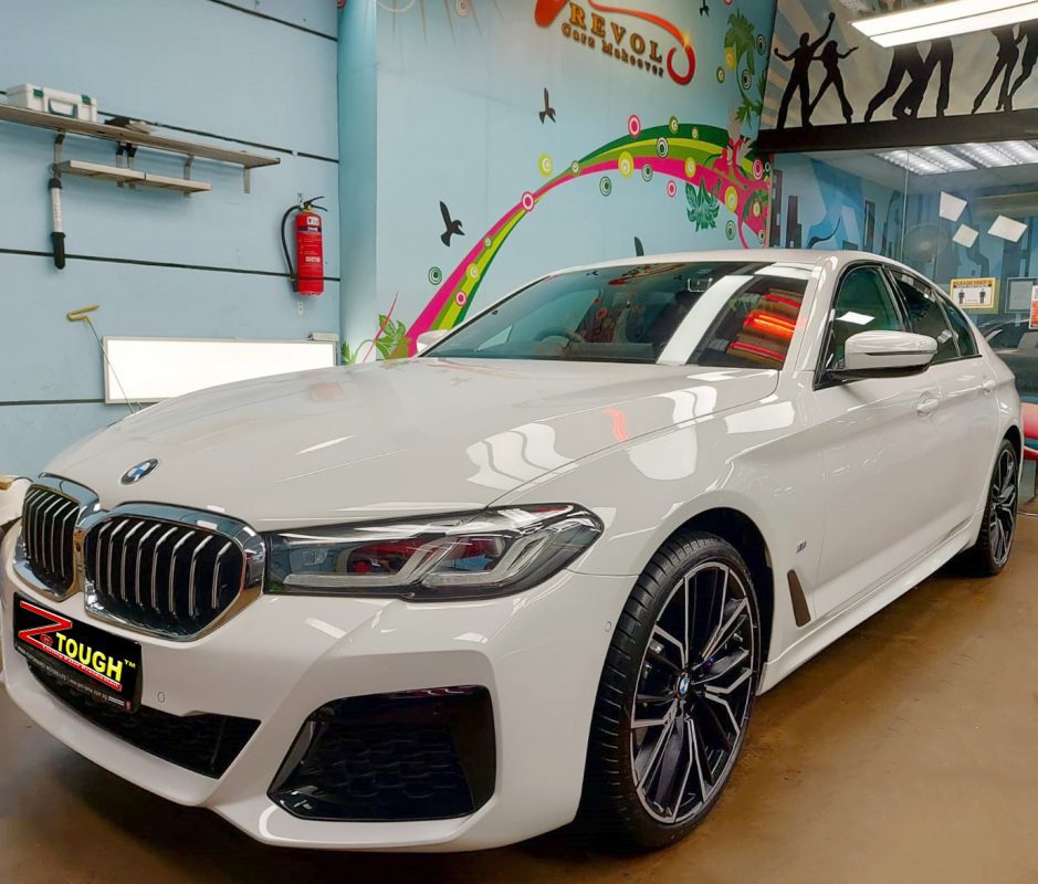 BMW 530i, sealed with ZeTough Titanium at Revol Carz.