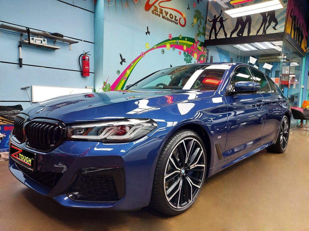 BMW 530i, sealed with ZeTough Titanium at Revol Carz.