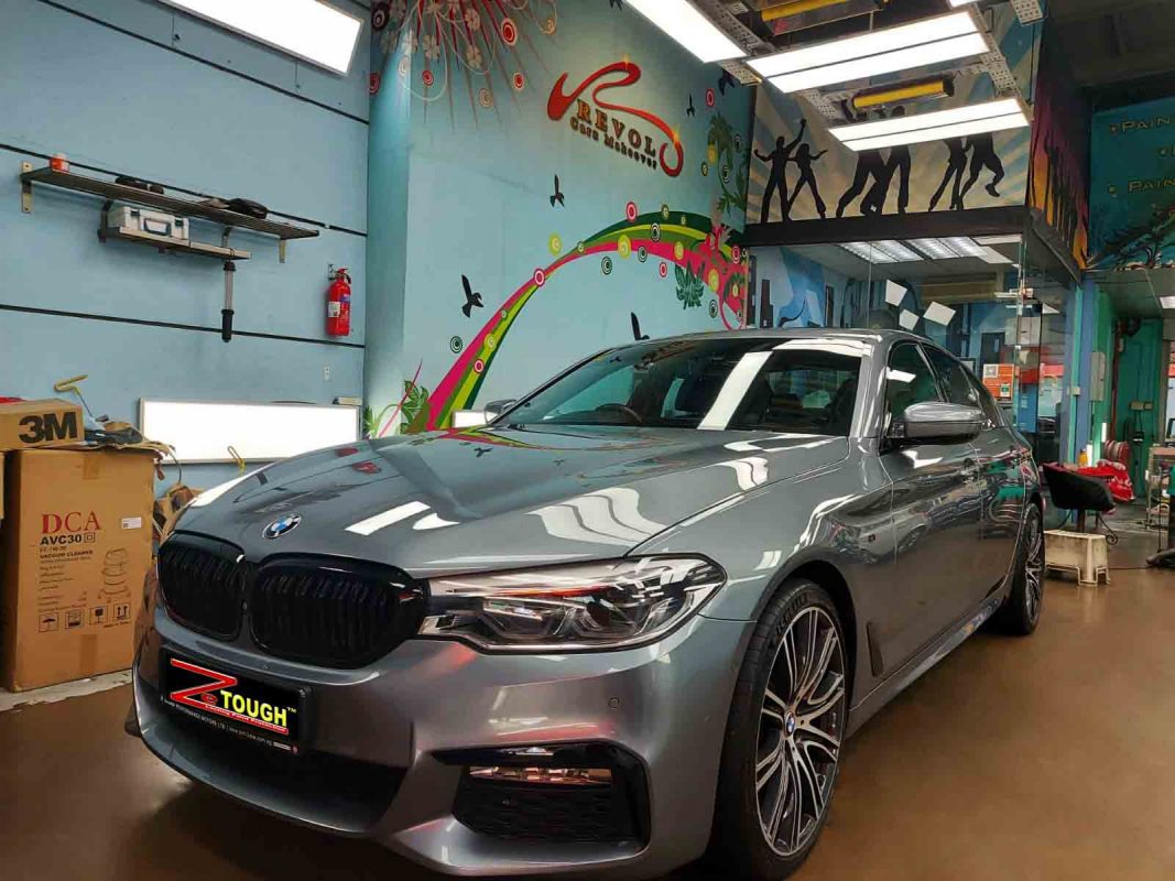 BMW 540i, sealed with ZeTough Ceramic at Revol Carz.