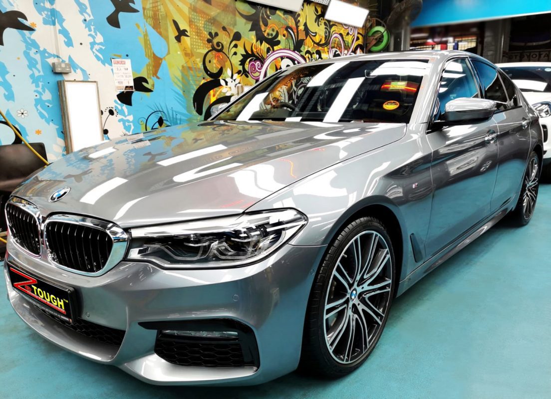 BMW 540i, sealed with ZeTough Titanium at Revol Carz.