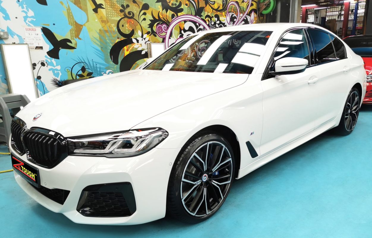 BMW 5 Series, sealed with ZeTough Titanium at Revol Carz.